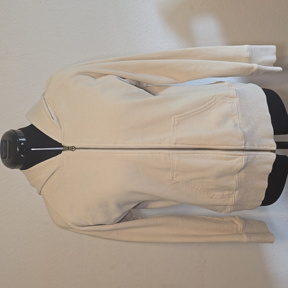 2006 Gap Tan Women's Zip Up Sweatshirt Size L